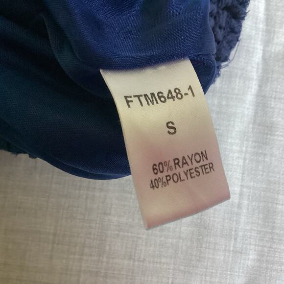 Letarte Romper Small Colorful Poms Off-Shoulder Beach Coverup Eclectic Boho - Picture 8 of 8